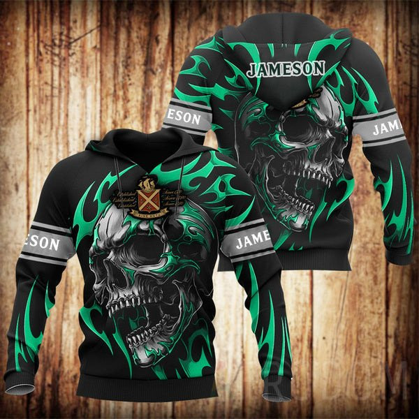 Vintage Skull Jameson Hoodie
