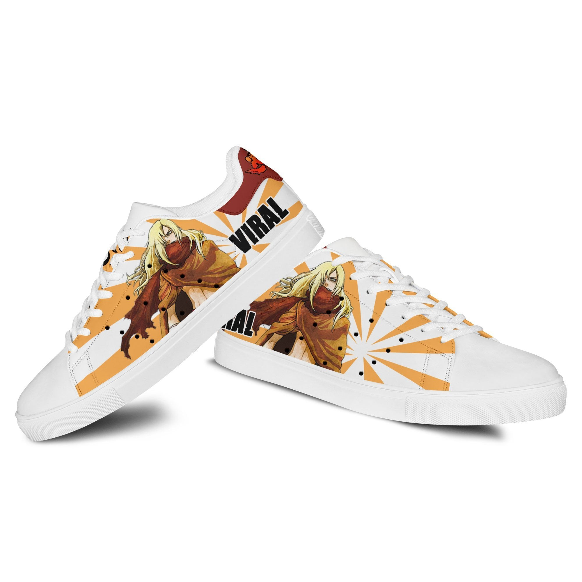 Viral Skate Sneakers Custom Tengen Toppa Gurren Lagann Anime Shoes