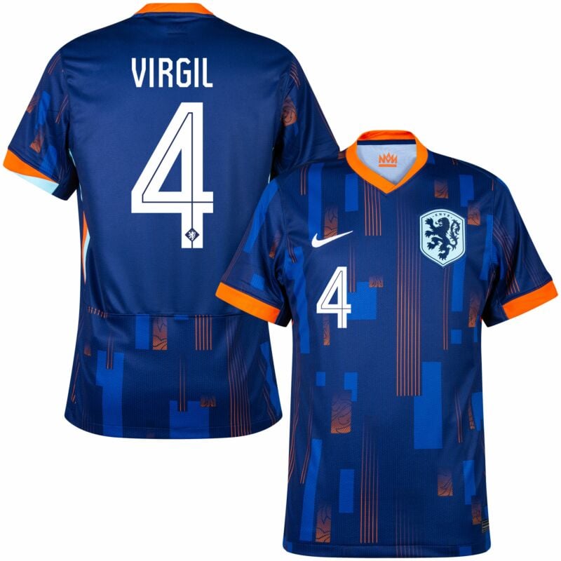 Virgil Men's Holland 2024 Stadium Away Soccer Jersey