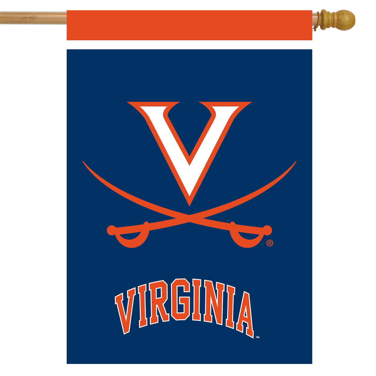 Virginia Cavaliers NCAA Garden Flag, House Flag