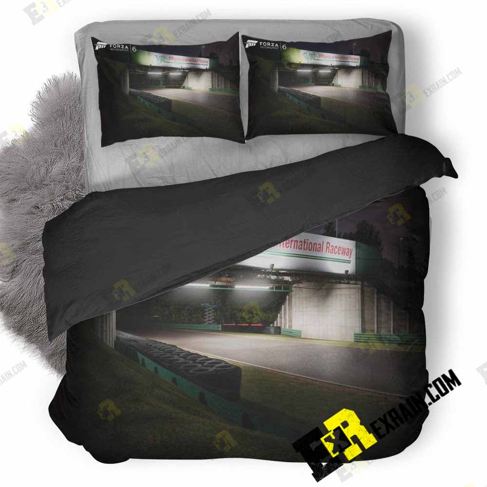 Virginia International Raceway Forza 3D Customized Duvet Cover Bedding Set