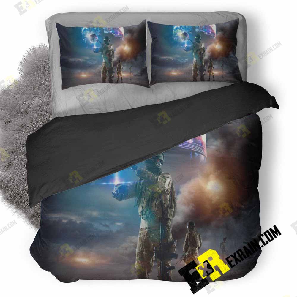 Virtual Reality Soldier New 3D Customized Duvet Cover Bedding Set
