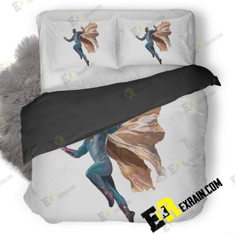 Vision In Avengers Infinity War Wu 3D Customized Duvet Cover Bedding Set