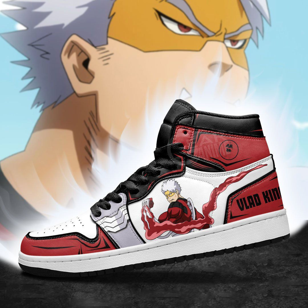 Vlad King My Hero Academia anime 1 High Top Air Jordan Sneaker, Air Jordan Hightop
