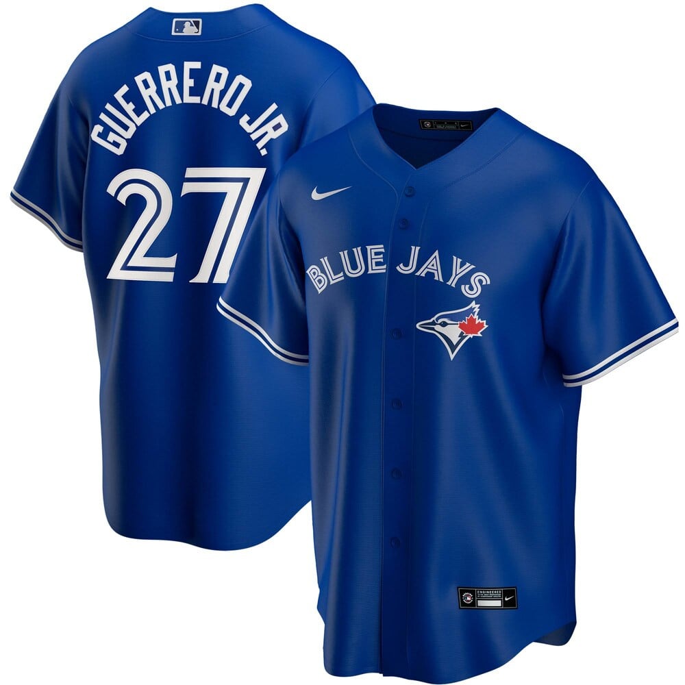 Vladimir Guerrero Jr. Toronto Blue Jays Nike Alternate 2020 Player Stitched Jersey – Royal Color
