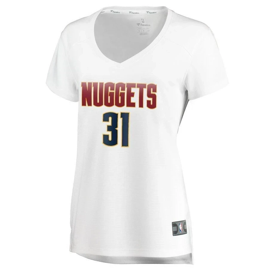 Vlatko Cancar Denver Nuggets Women’s Fast Break Jersey White – Association Edition