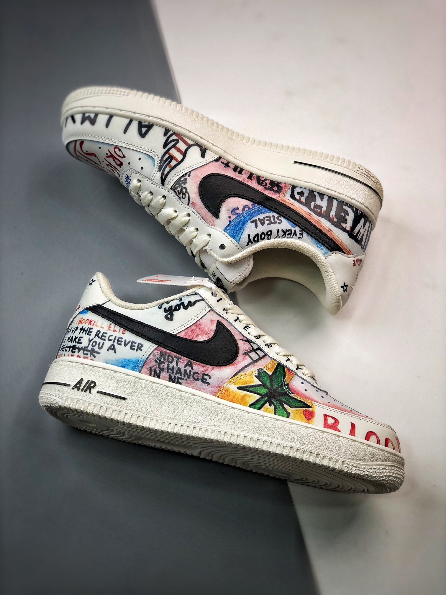 Vlone x Pauly x Nike Air Force 1 Low “Mase” For Sale