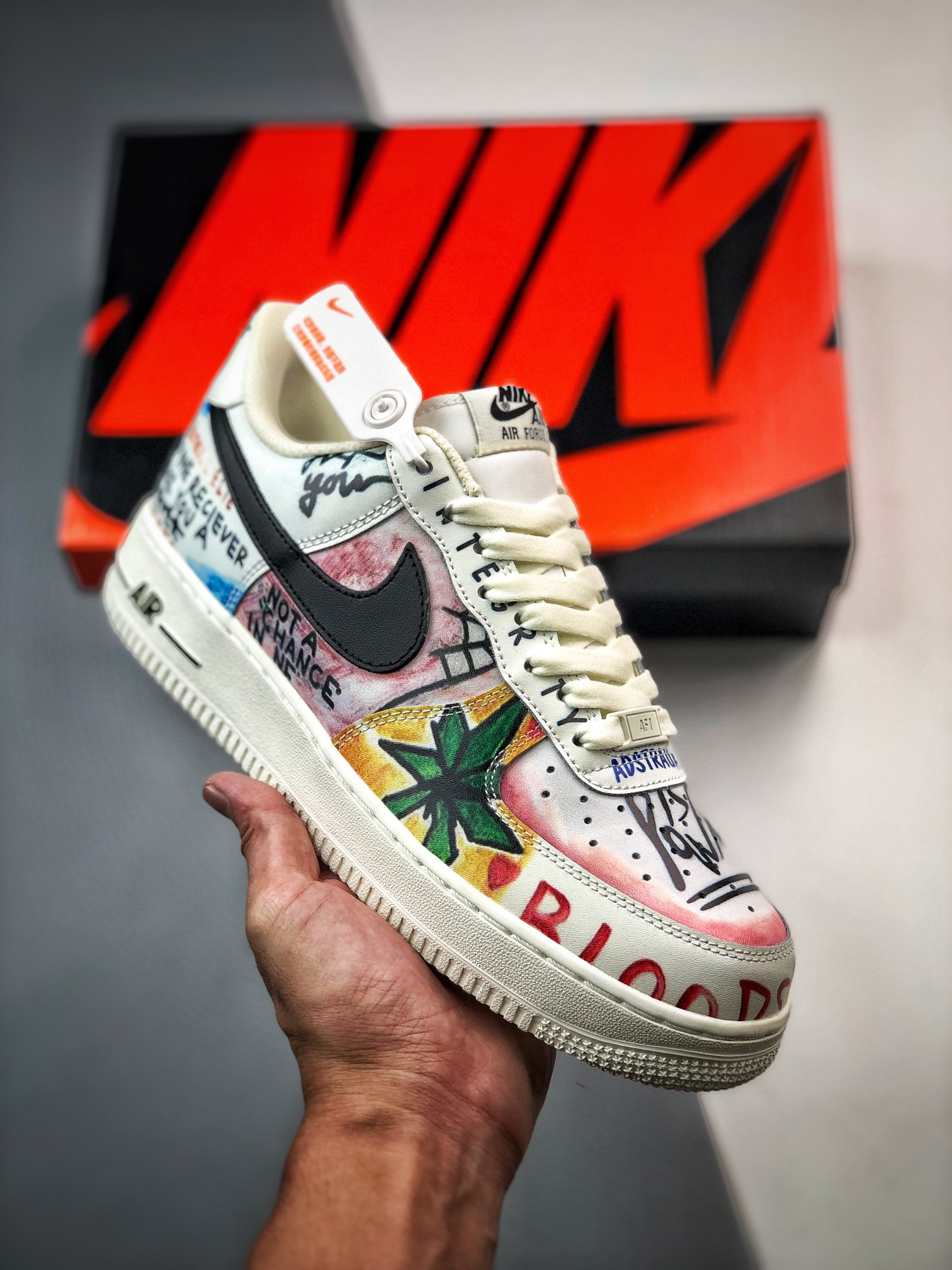 Vlone x Pauly x Nike Air Force 1 Low “Mase” For Sale