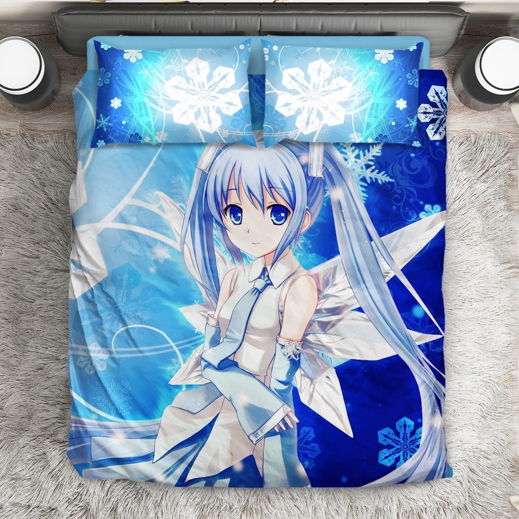 Vocaloid Hatsune Miku V1 3D Customized Duvet Cover Bedding Set