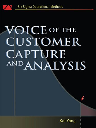 Voice of the Customer: Capture and Analysis (Six SIGMA Operational Methods) (PDF/EPUB Version)