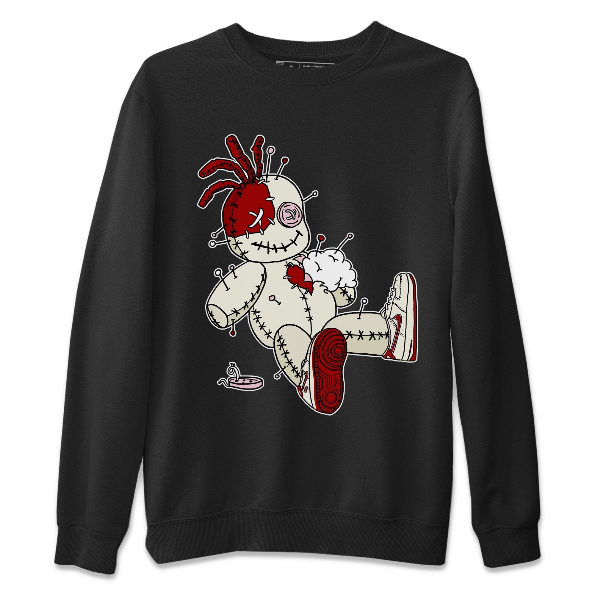 Voodoo Doll Unisex Sweater – Air Force 1 Valentines Day, Sneakers Matching Sweater