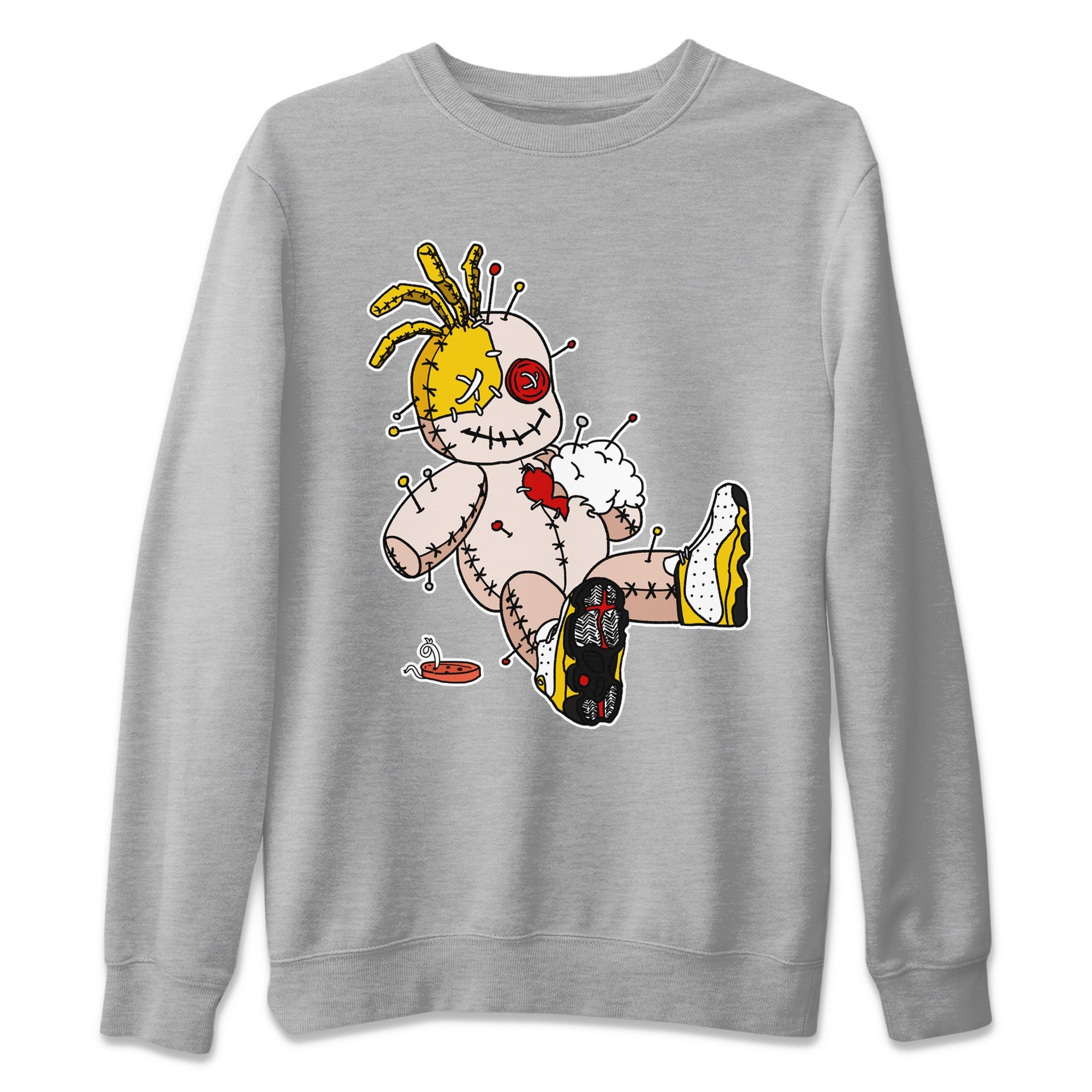 Voodoo Doll Unisex Sweater – Air Jordan 13 Del Sol, Sneakers Matching Sweater