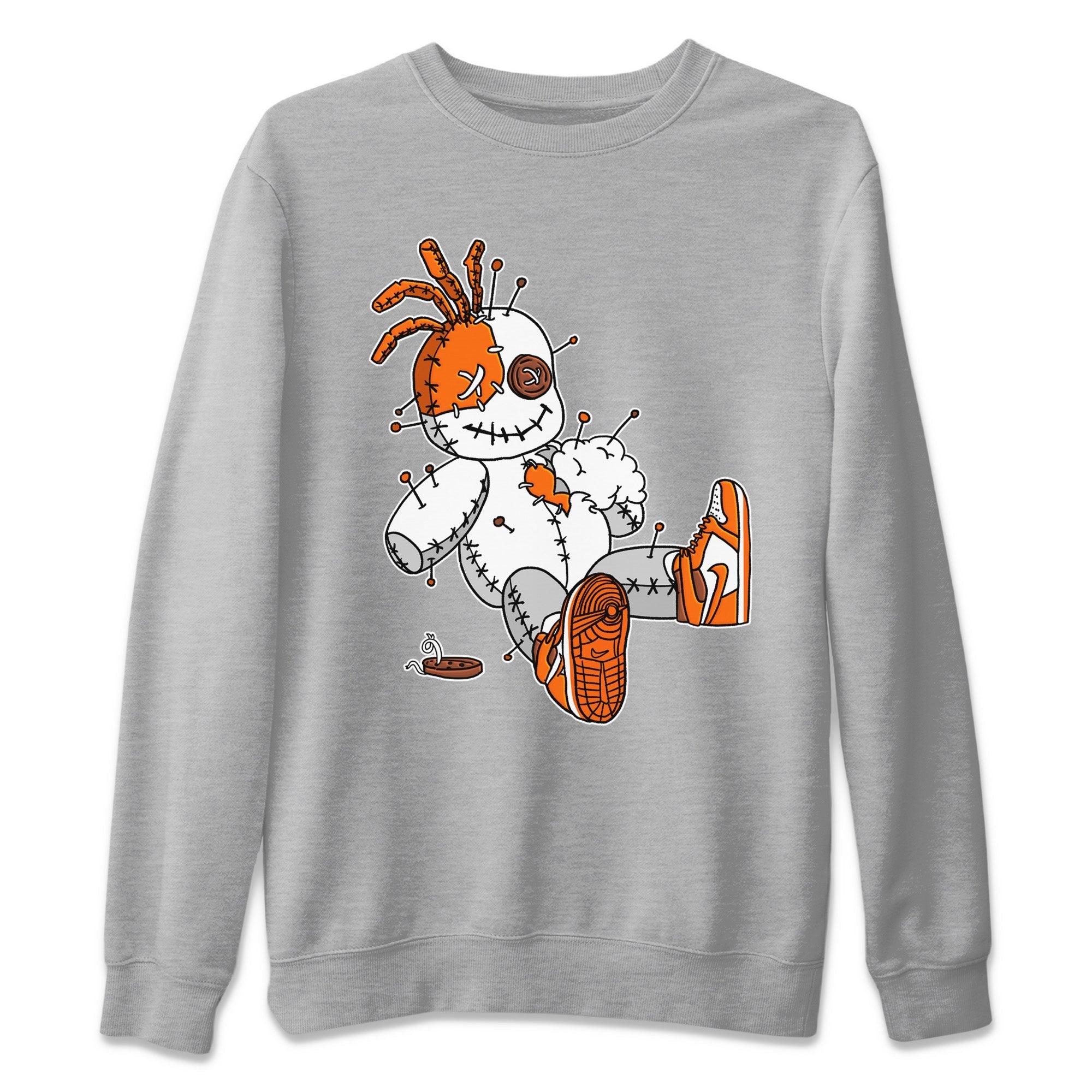 Voodoo Doll Unisex Sweater – Air Jordan 1 Starfish, Sneakers Matching Sweater