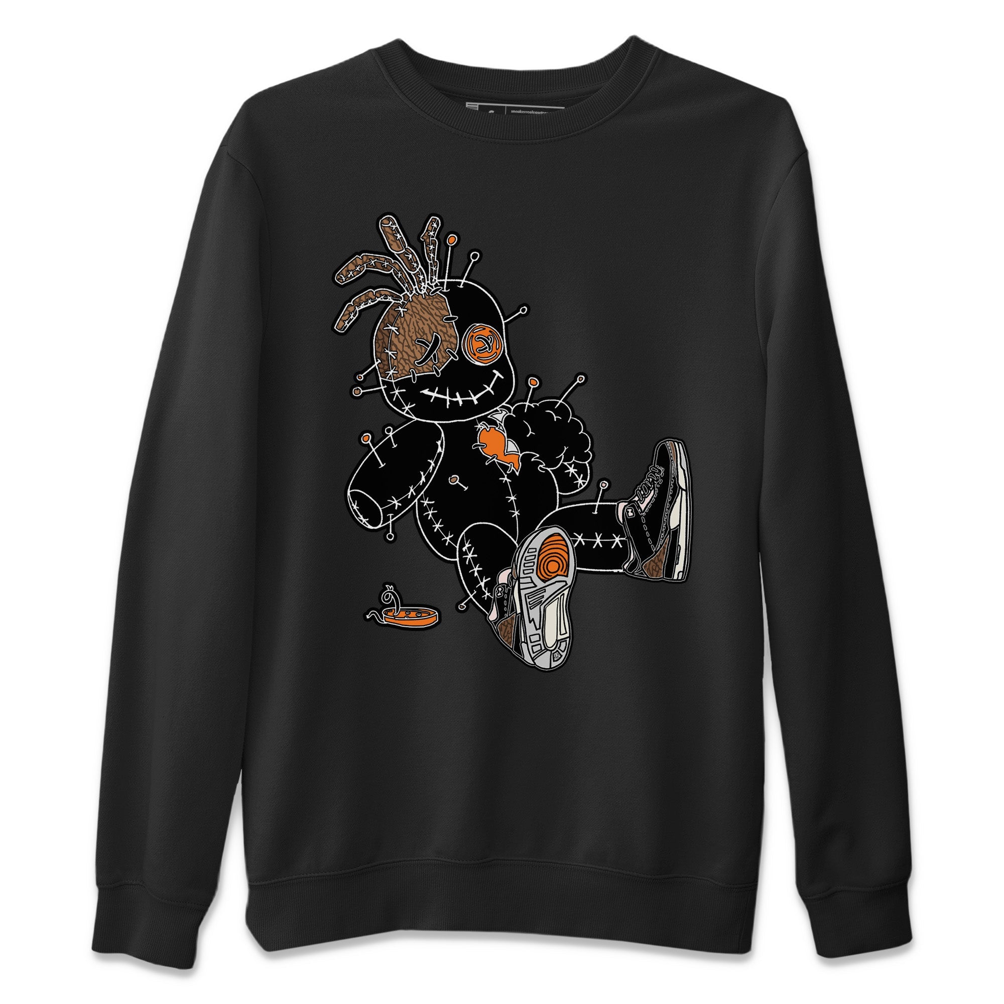 Voodoo Doll Unisex Sweater – Air Jordan 3 Desert Elephant, Sneakers Matching Sweater