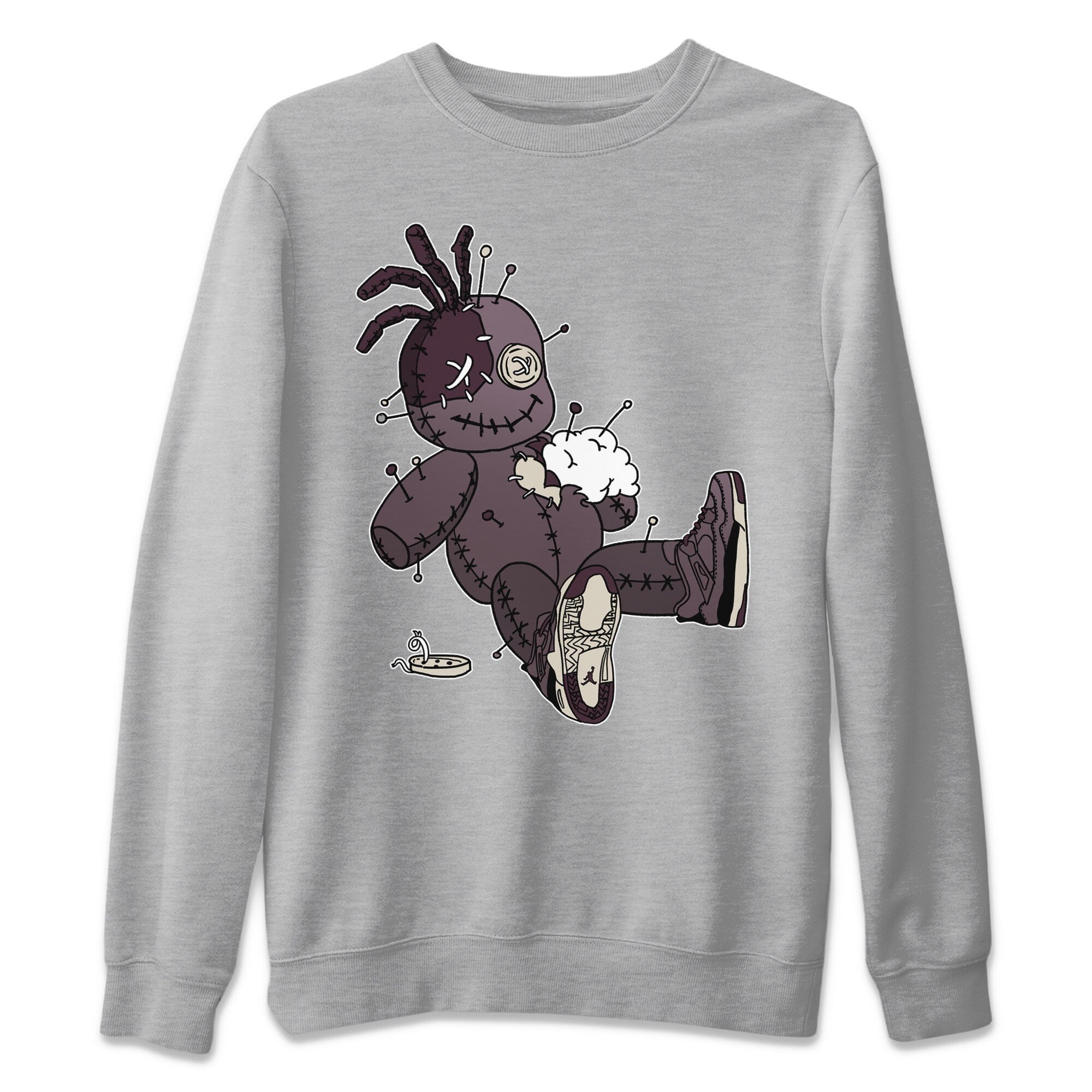 Voodoo Doll Unisex Sweater – Air Jordan 4 A Ma Maniere, Sneakers Matching Sweater