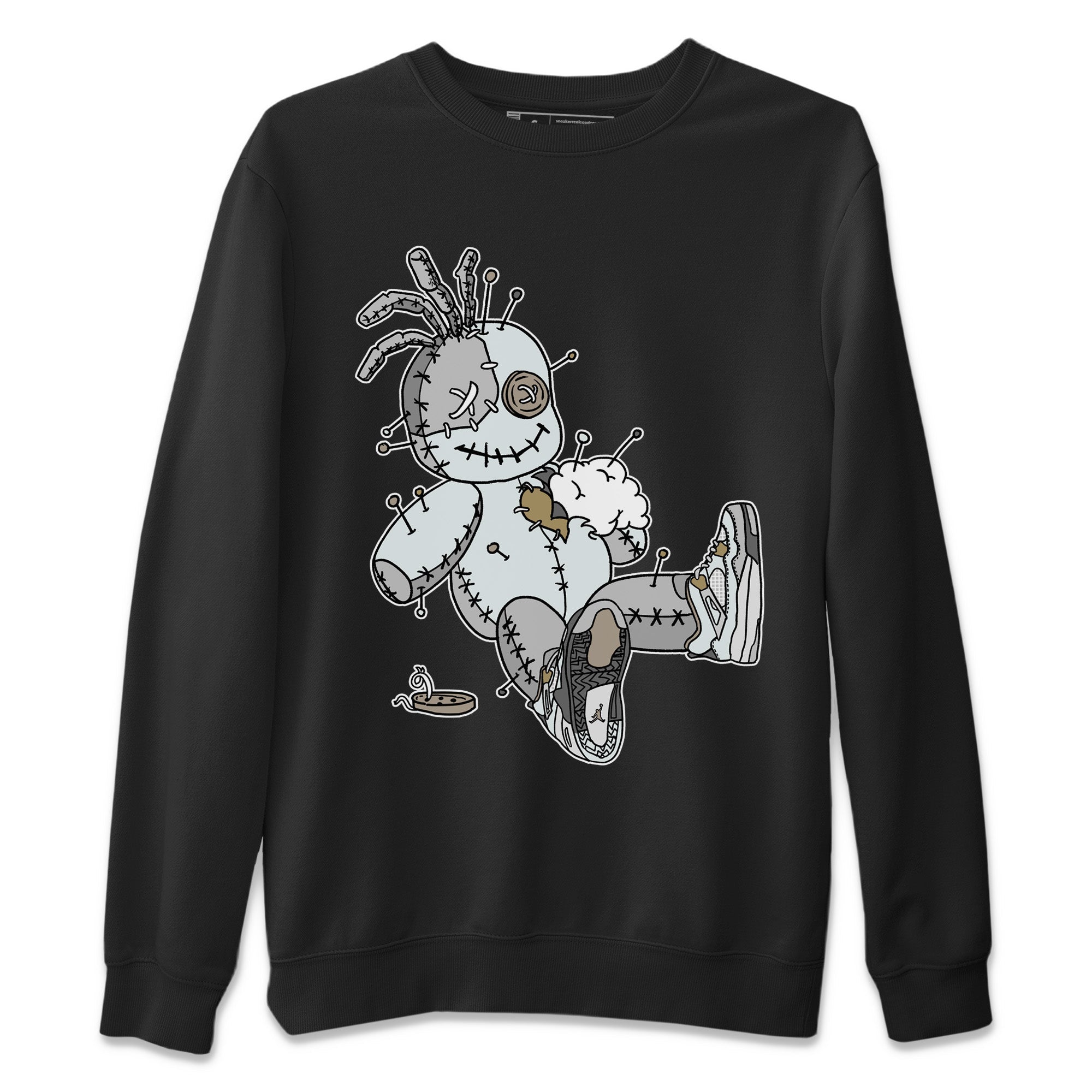 Voodoo Doll Unisex Sweater – Air Jordan 4 Craft, Sneakers Matching Sweater