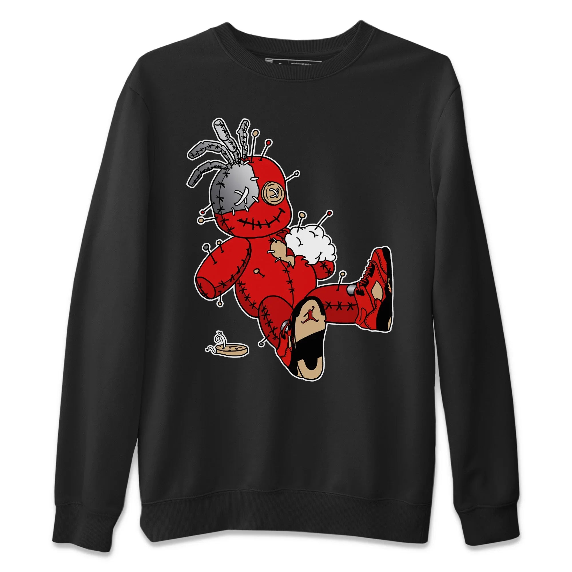 Voodoo Doll Unisex Sweater – Air Jordan 5 Mars For Her, Sneakers Matching Sweater
