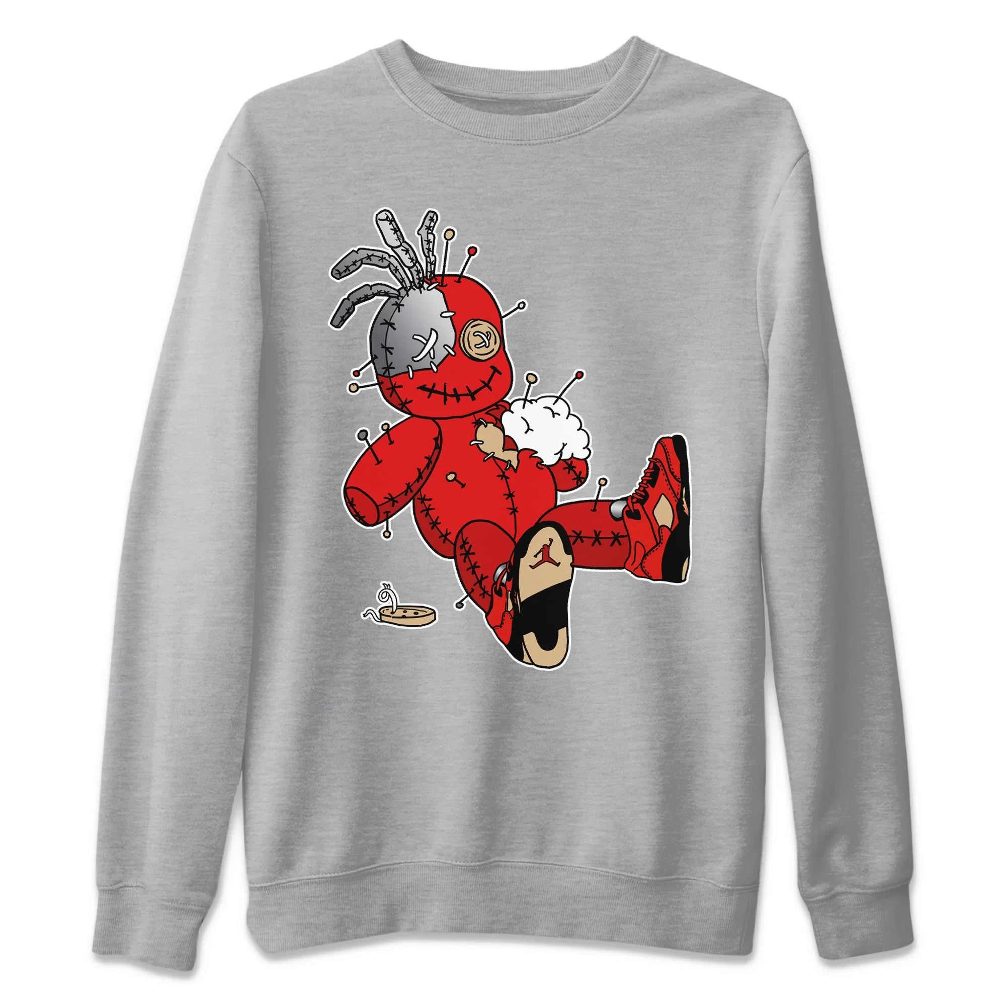 Voodoo Doll Unisex Sweater – Air Jordan 5 Mars For Her, Sneakers Matching Sweater