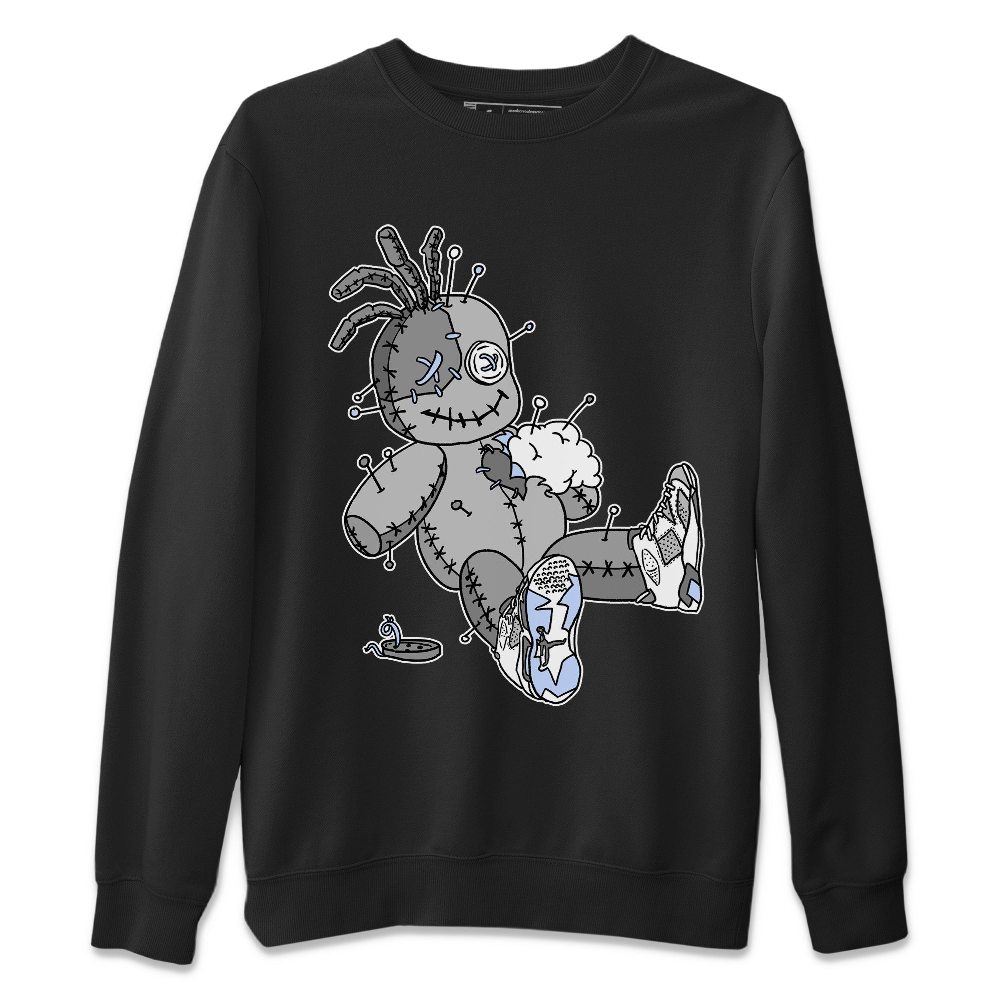 Voodoo Doll Unisex Sweater – Air Jordan 6 Cool Grey, Sneakers Matching Sweater