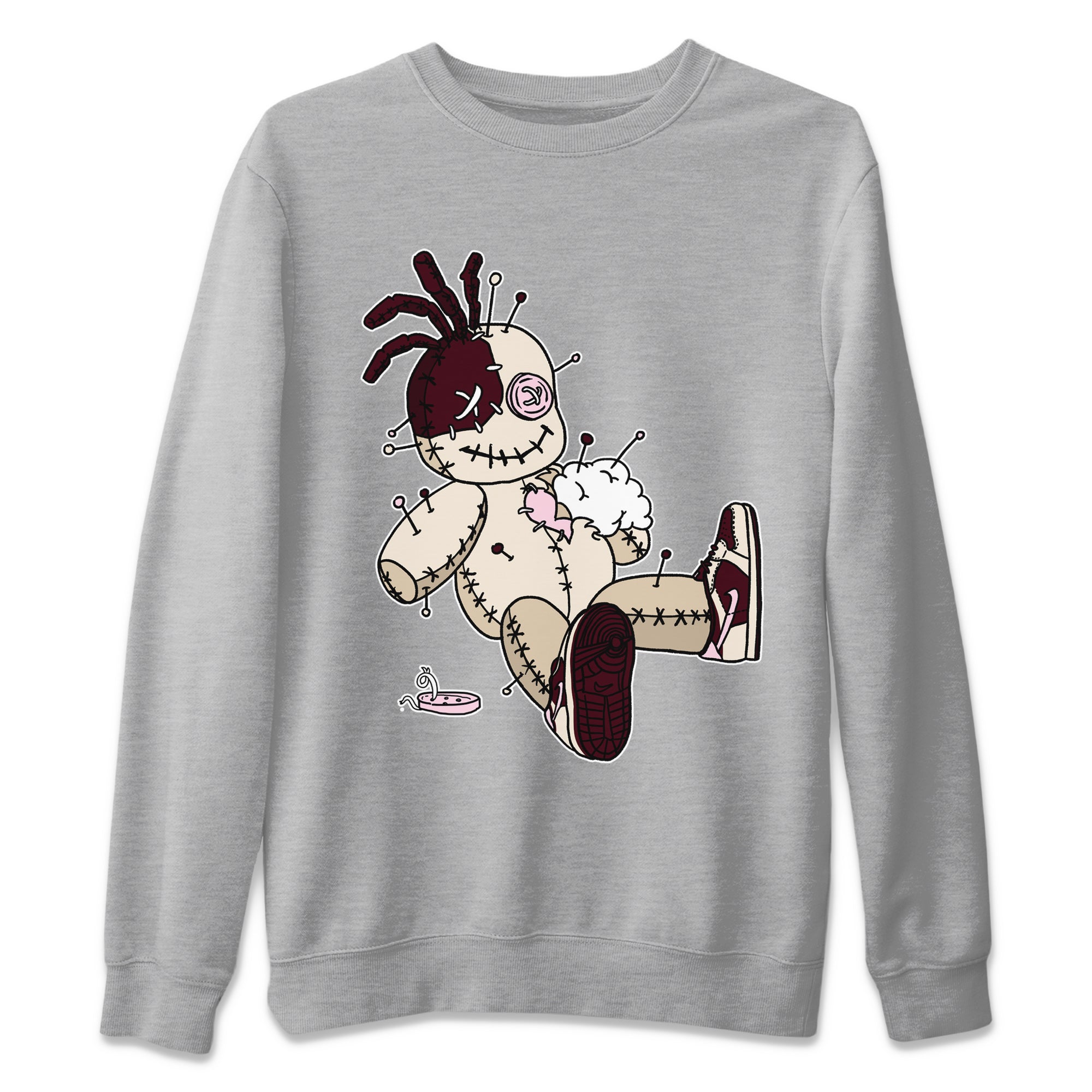 Voodoo Doll Unisex Sweater – Dunk Valentines Day, Sneakers Matching Sweater