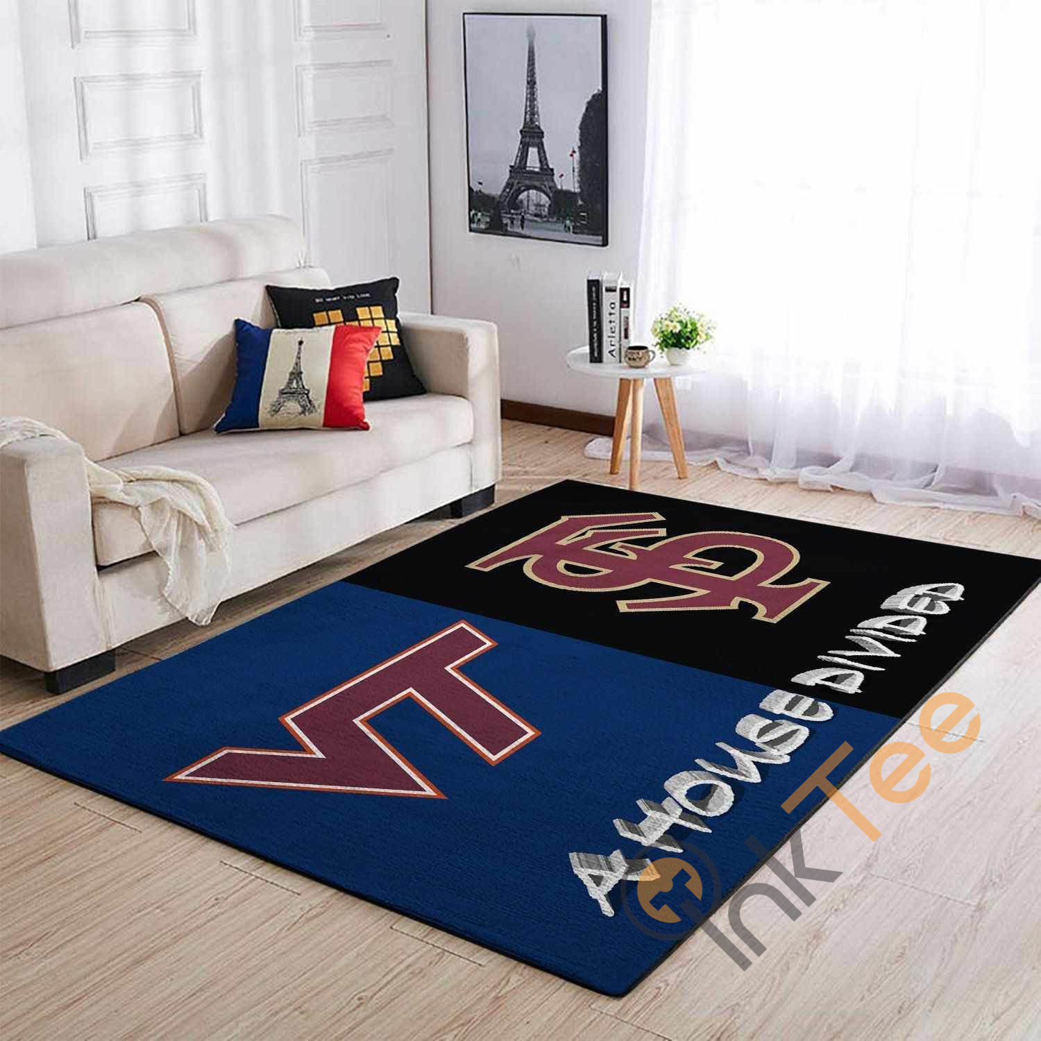 Vt Fsu Area Rectangle Rug