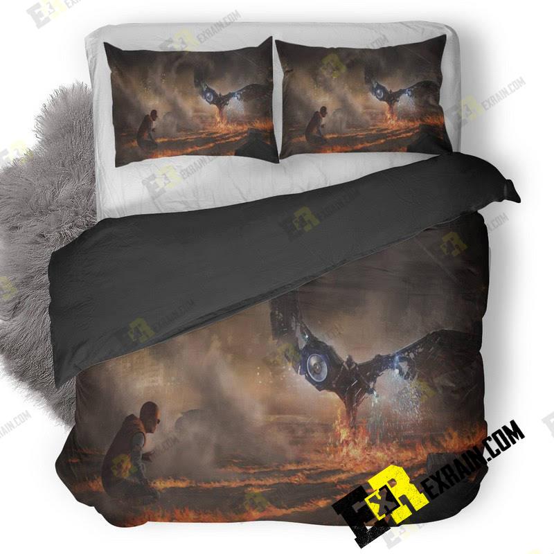 Vulture And Spiderman Homecoming 5K Artwork Ka 3D Customized Duvet Cover Bedding Set
