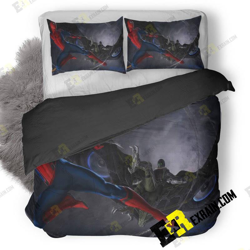 Vulture In Spider Man Homecoming Concept Art Wide 3D Customized Duvet Cover Bedding Set