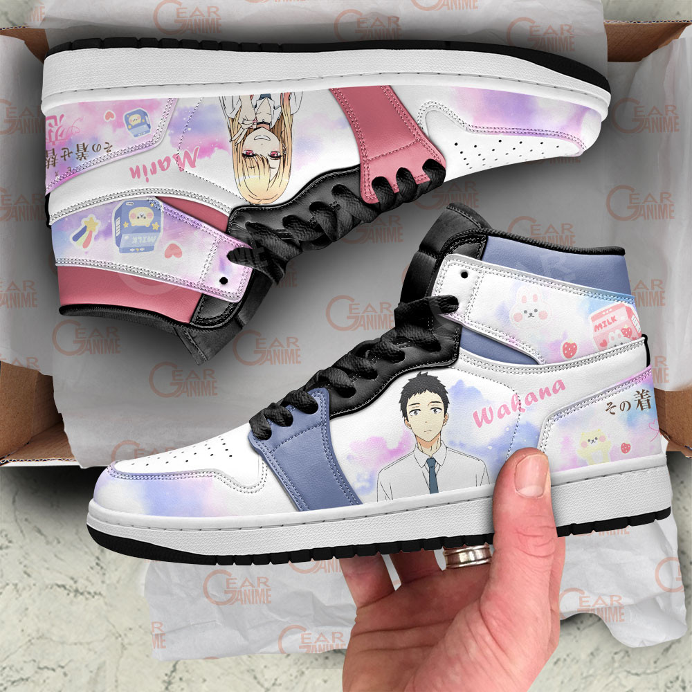 Wakana and Marin JD1s Sneakers My Dress-Up Darling Anime Shoes, Air Jordan Hightop