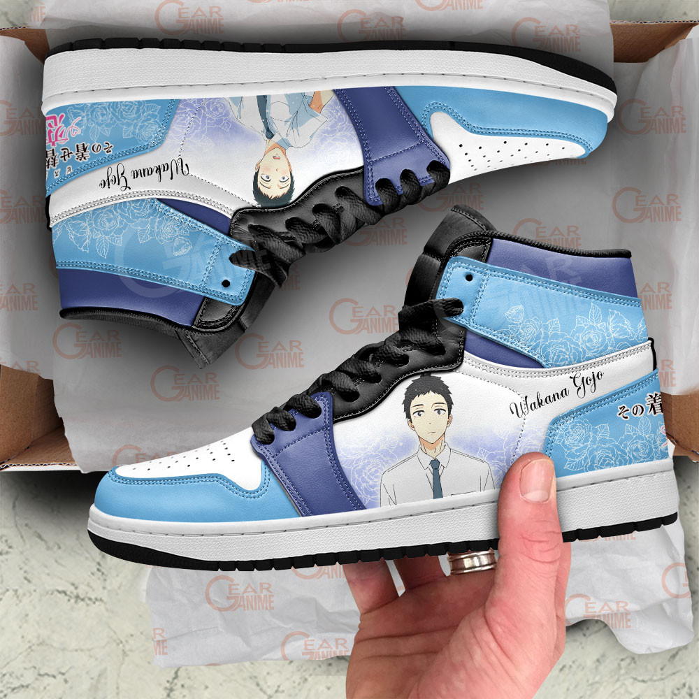Wakana Gojo JD1s Sneakers My Dress-Up Darling Anime Shoes, Air Jordan Hightop