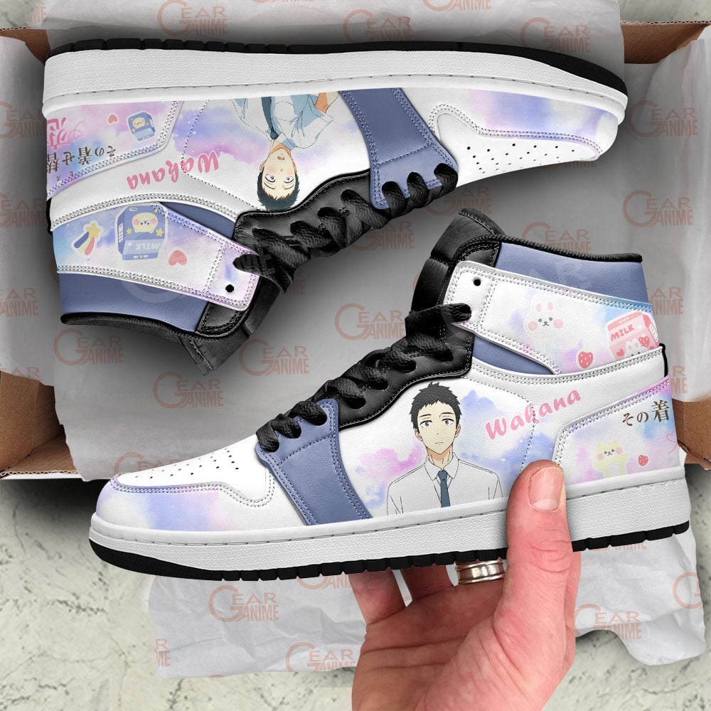 Wakana Gojo JD1s Sneakers My Dress-Up Darling Anime Shoes, Air Jordan Hightop