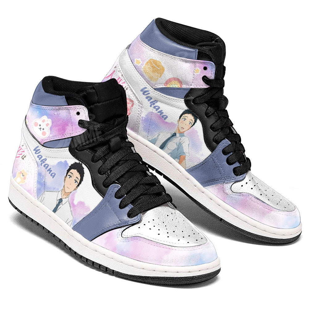 Wakana Gojo JD1s Sneakers My Dress-Up Darling Anime Shoes, Air Jordan Hightop