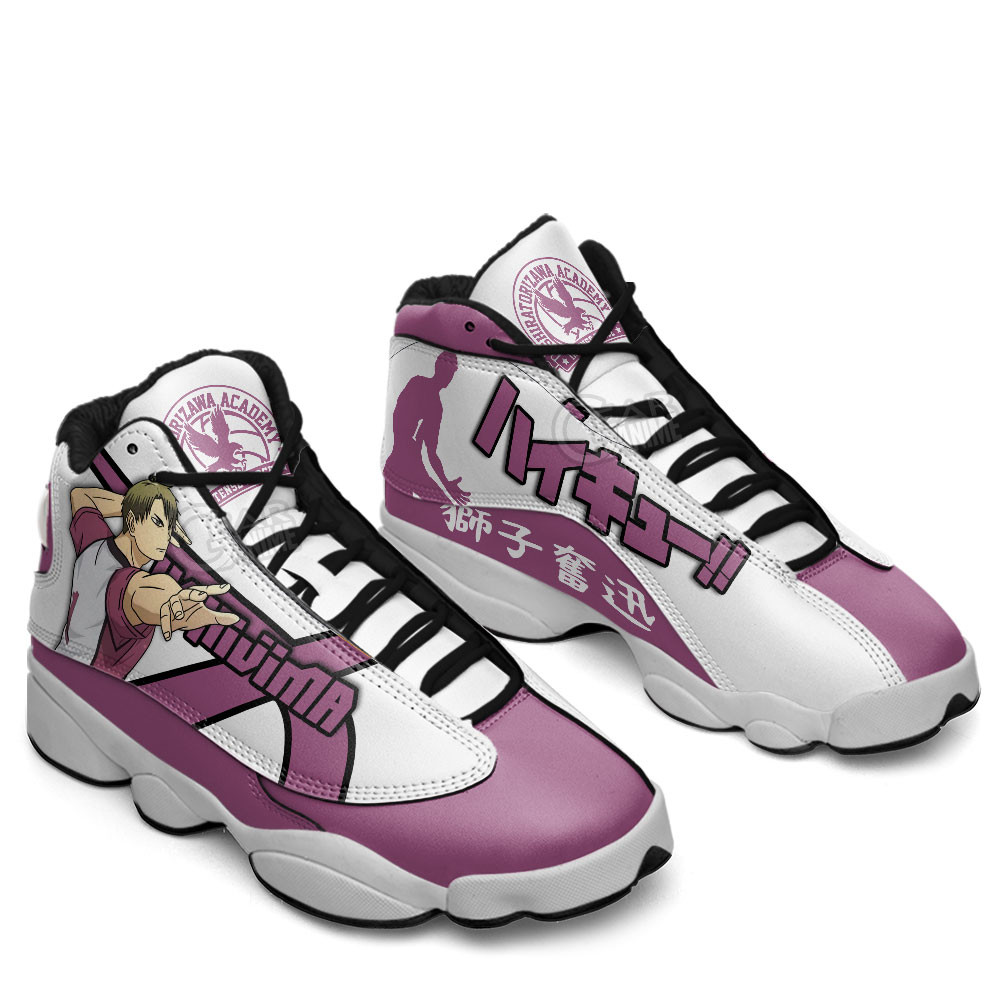 Wakatoshi Ushijima JD13 Sneakers Haikyuu Custom Anime Shoes