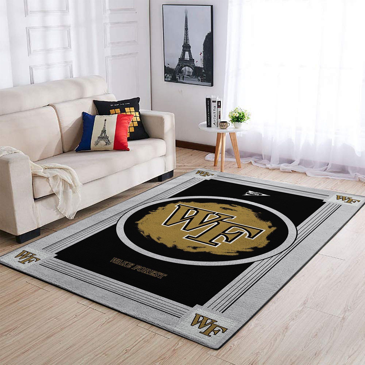 Wake Forest Demon Deacons Living Room Area Rectangle Rug