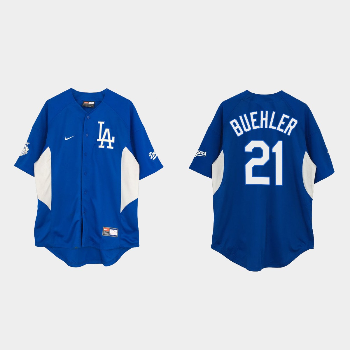 Walker Buehler Los Angeles Dodgers Vintage Jersey - Royal