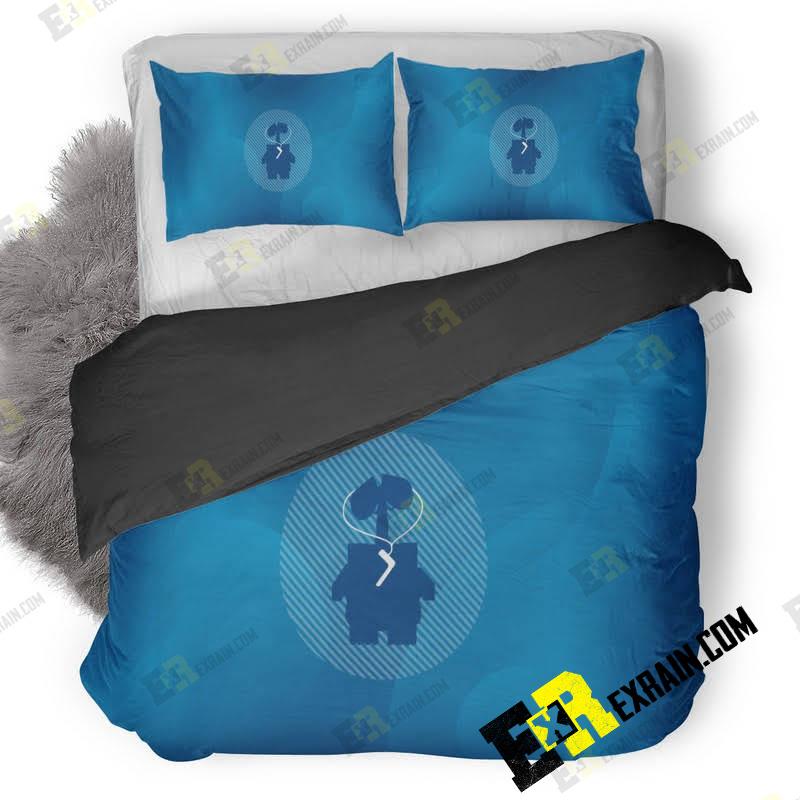 Wall E Minimalism Image 3D Customized Duvet Cover Bedding Set
