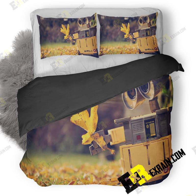 Wall E Movie 3D Customized Duvet Cover Bedding Set