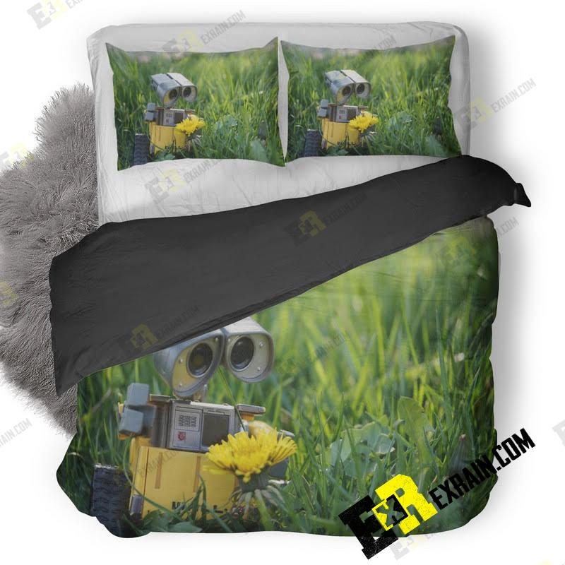Wall E Robot 3D Customized Duvet Cover Bedding Set