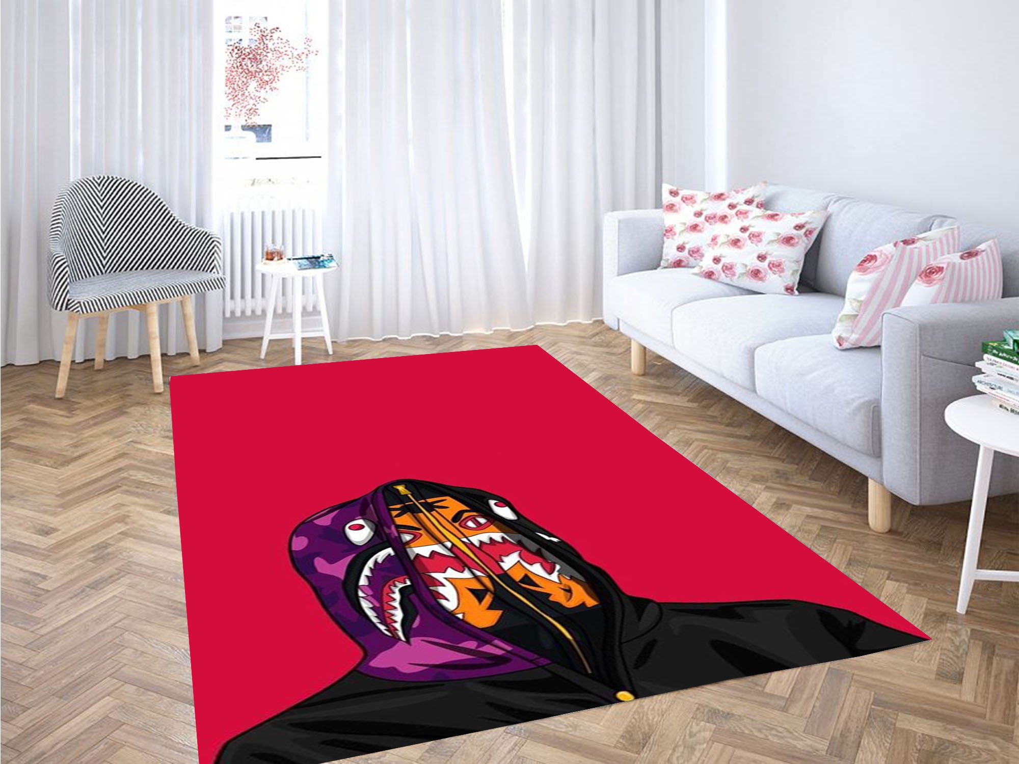 Wallpaper Bape Red Carpet Rectangle Rug