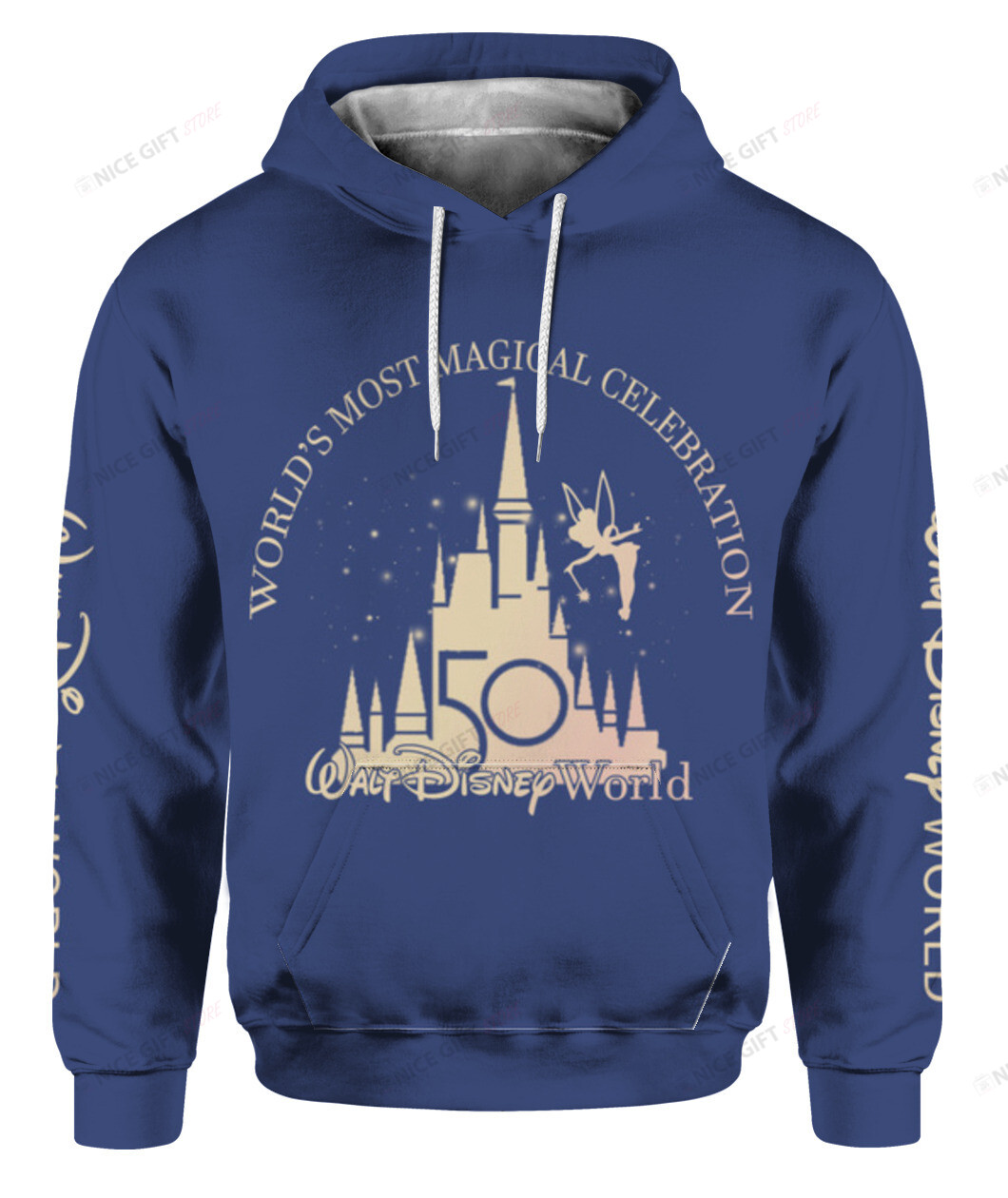 Walt Disney world 50th anniversary 3D Hoodie Gift For Fans