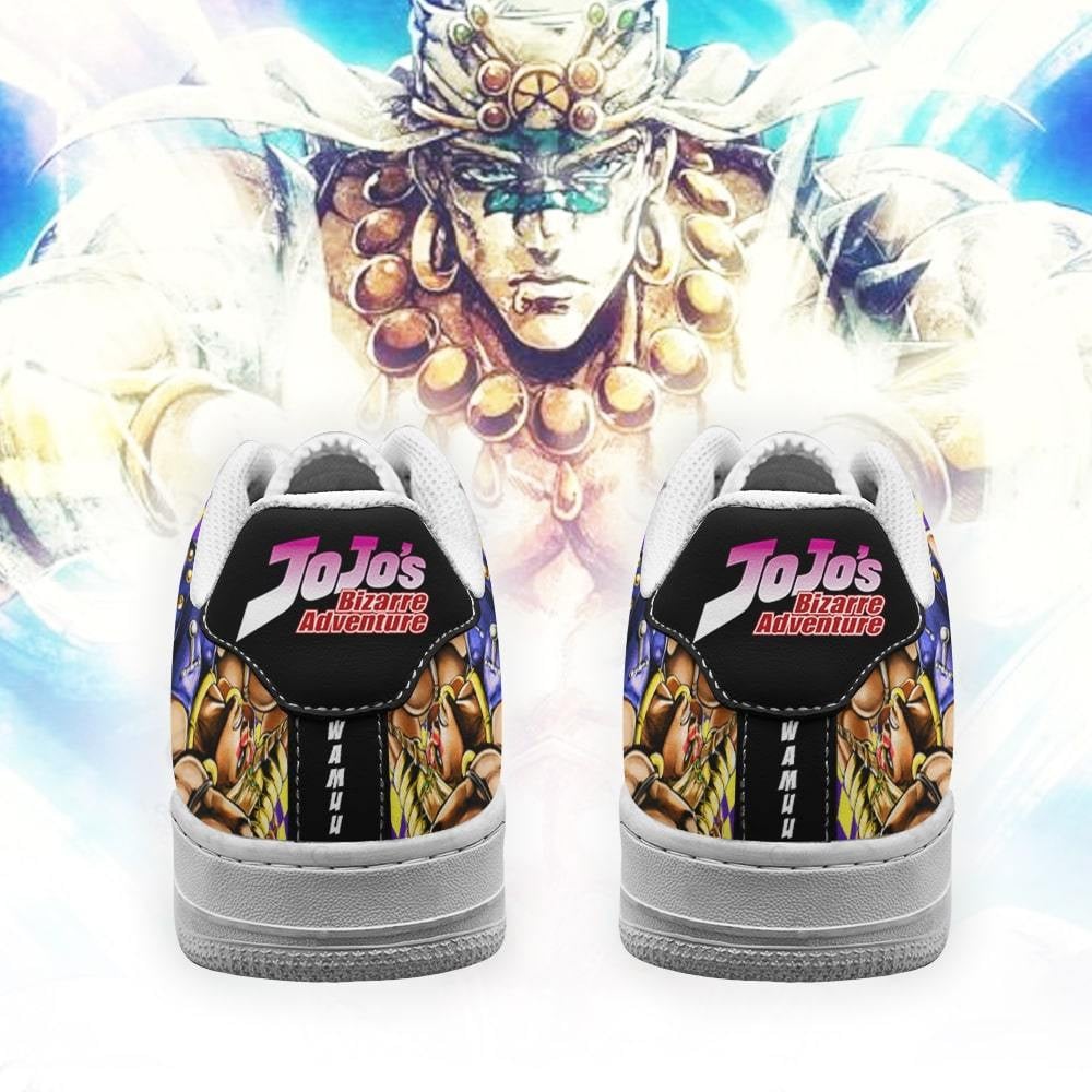 Wamuu Air Sneakers JoJo’s Anime Shoes Fan Gifts Idea