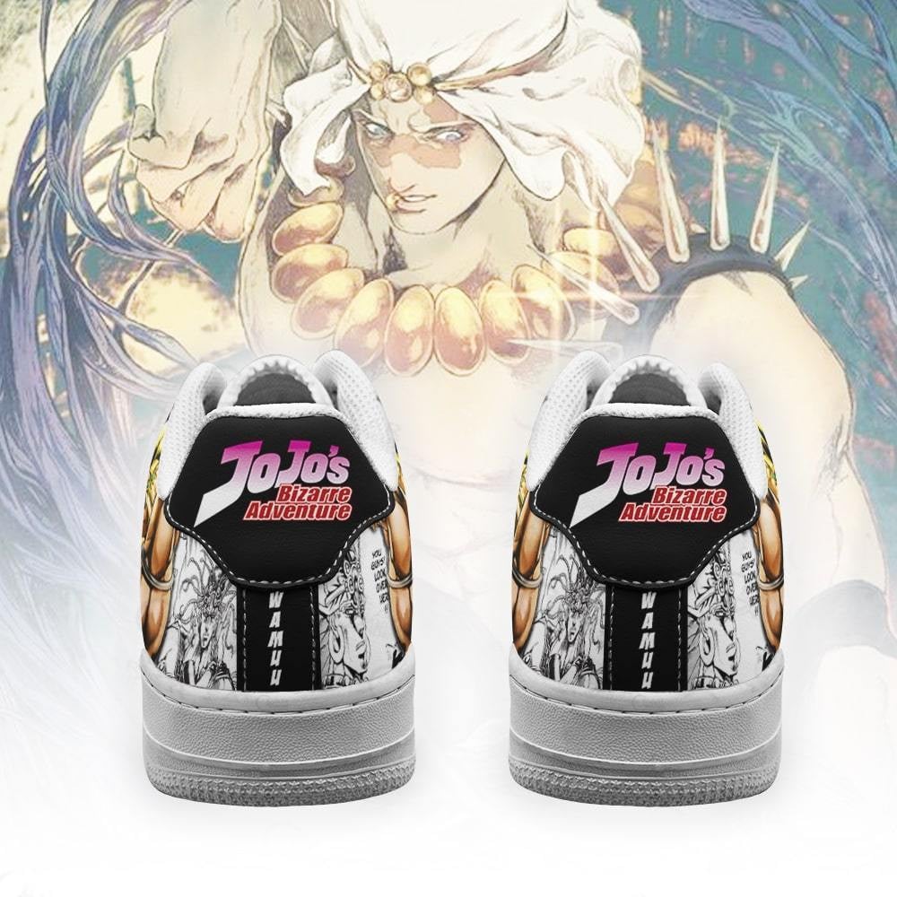 Wamuu Sneakers Manga Style JoJo’s Anime Shoes Fan Gift Idea