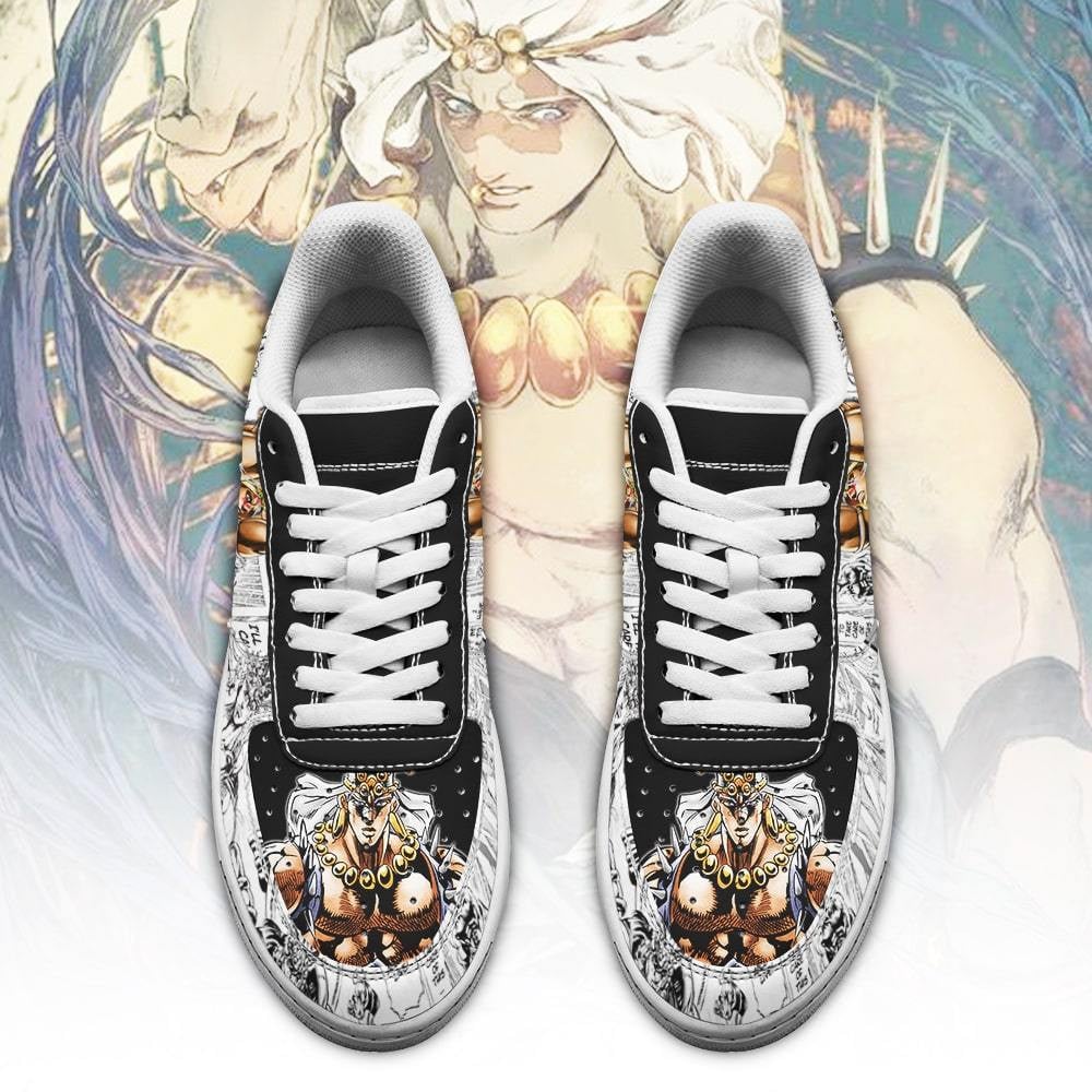 Wamuu Sneakers Manga Style JoJo’s Anime Shoes Fan Gift Idea