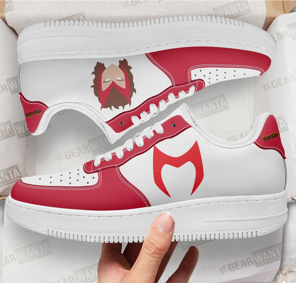 Wanda Maximoff Super Hero Custom Air Sneakers