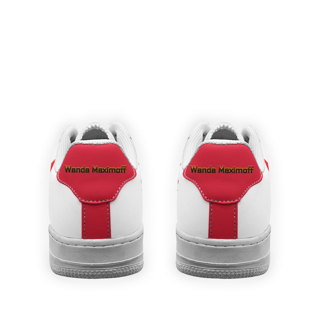 Wanda Maximoff Super Hero Custom Air Sneakers