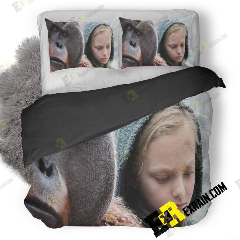 War For The Planet Of The Apes Movie 3C 3D Customized Duvet Cover Bedding Set