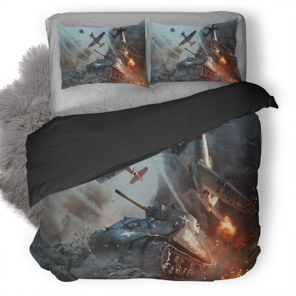 War Thunder 3D Customized Duvet Cover Bedding Set