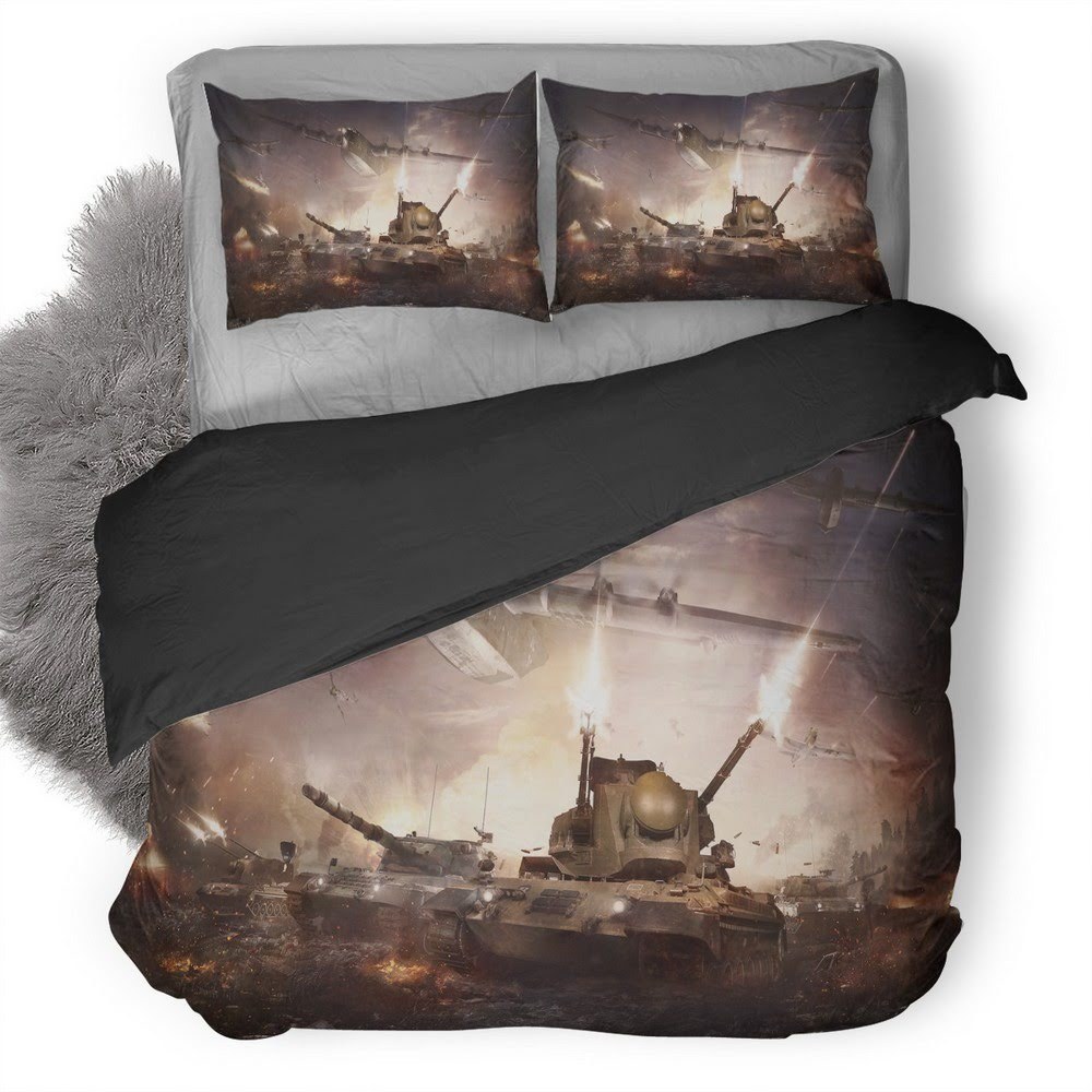 War Thunder 3D Customized Duvet Cover Bedding Set