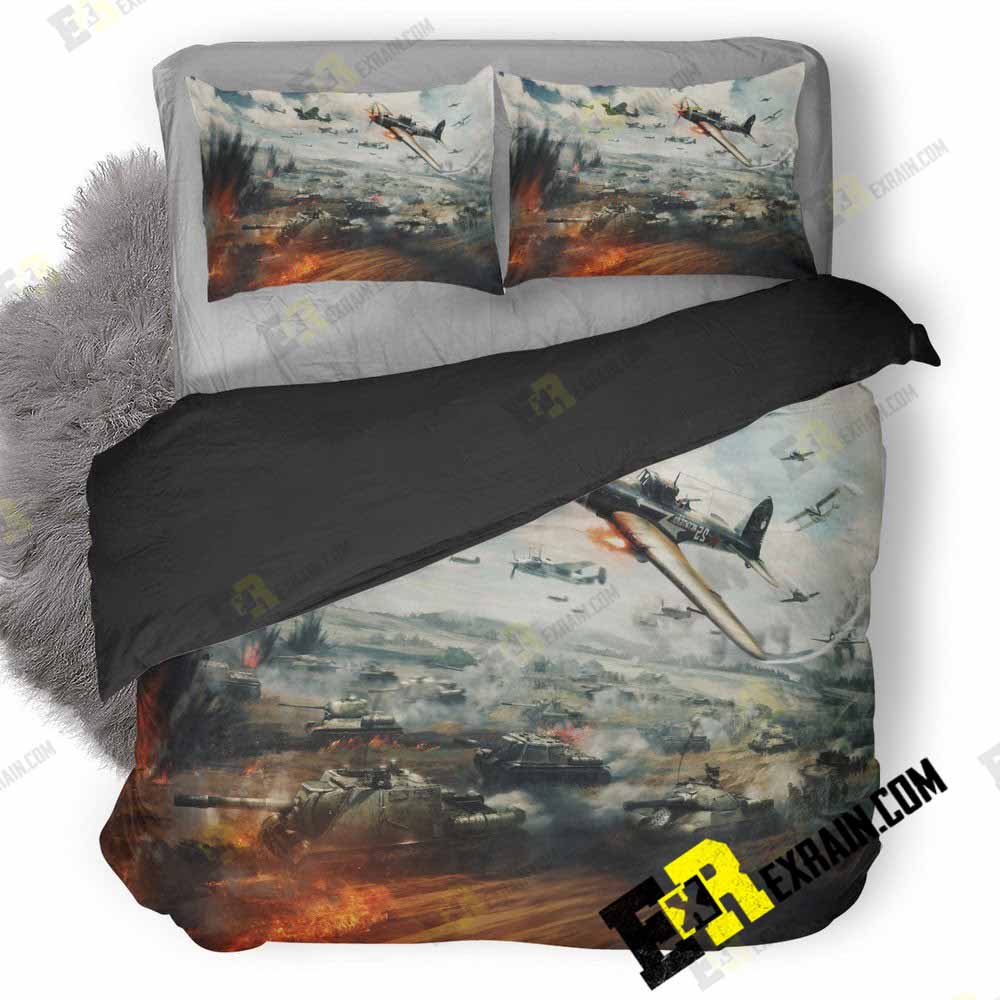 War Thunder On 3D Customized Duvet Cover Bedding Set