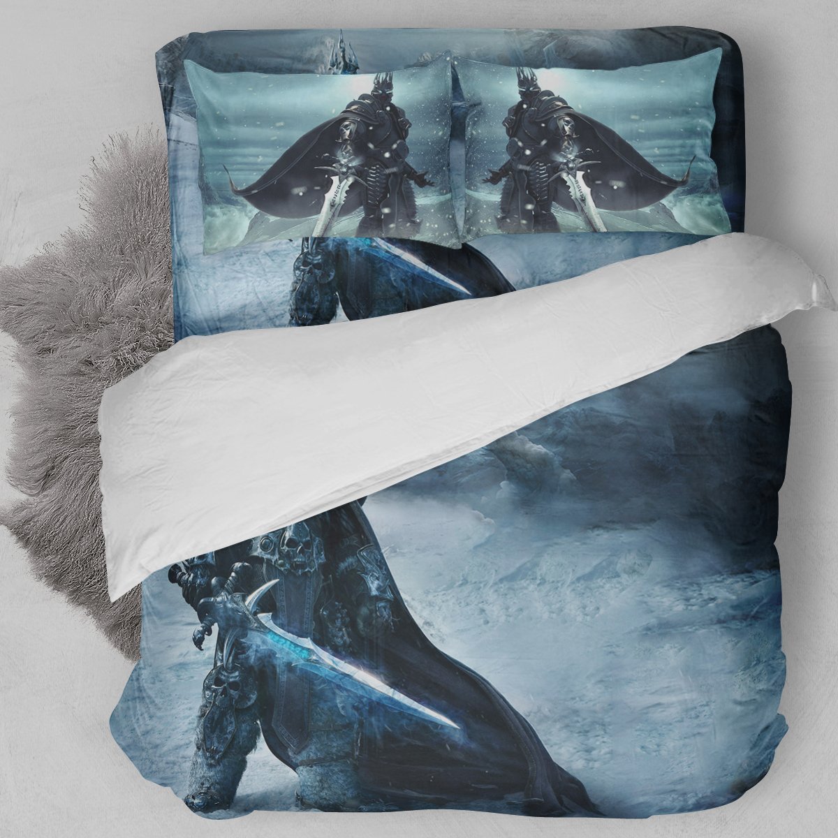 Warcraft – Wrath Of The Lich King Duvet Cover Bedding Set