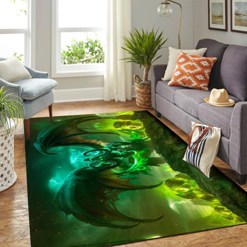 Warcraft Demon Hunter Carpet Floor Area Rectangle Rug